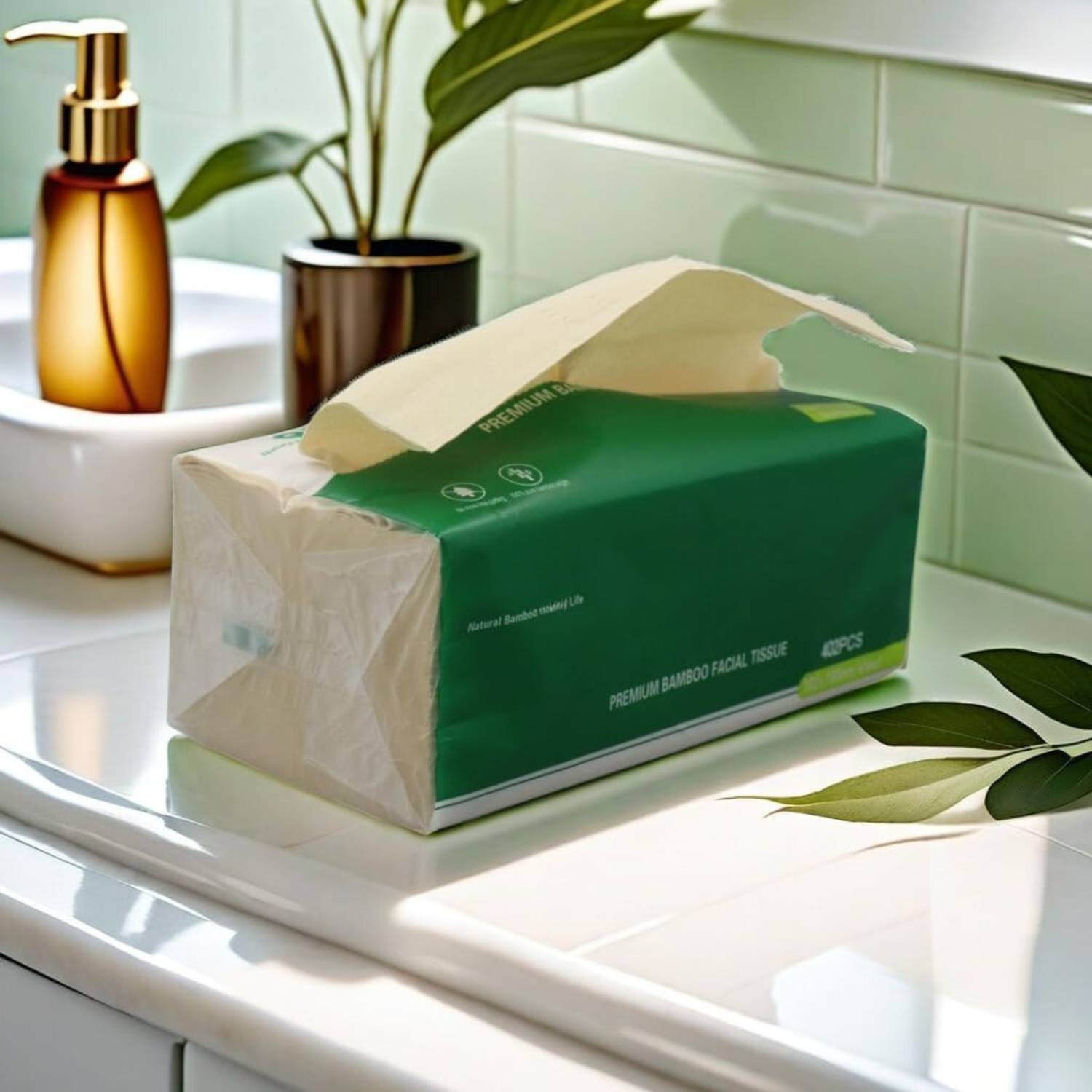 Bamboo Tissues, Bulk 12 Pack Box: image 9